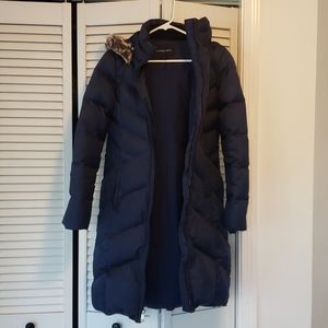 Navy Lands' End Parka
